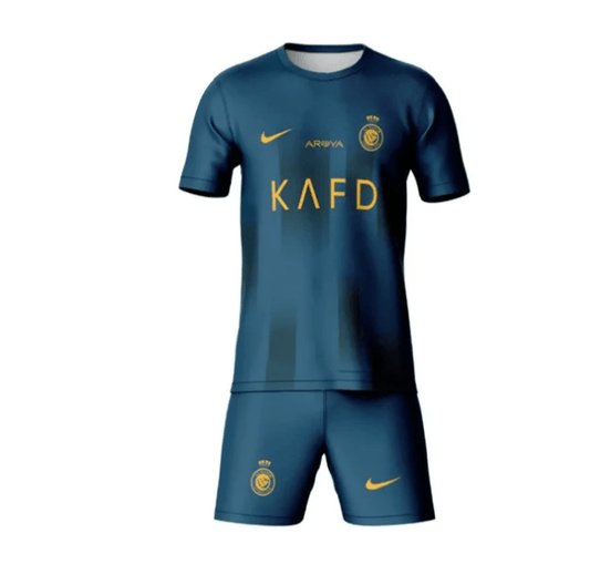 Kids Kit Al-Nassr Away 23/24 - Marinho