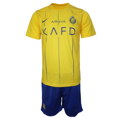 Kids Kit Al-Nassr Home 23/24 - Yellow
