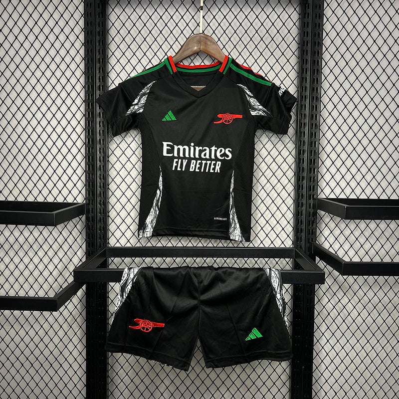 Kids Kit Arsenal Away 24/25 - Black