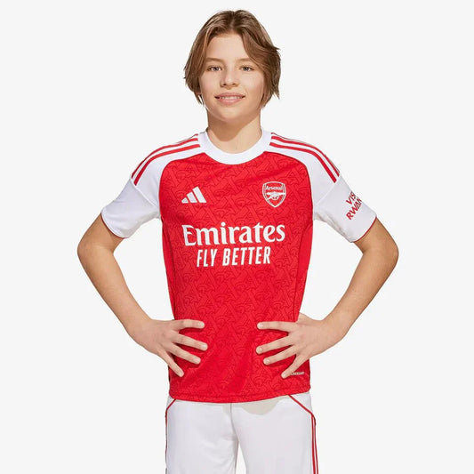 Conjunto Infantil Arsenal Home 2025 - Vermelho - DA Sports Oficial