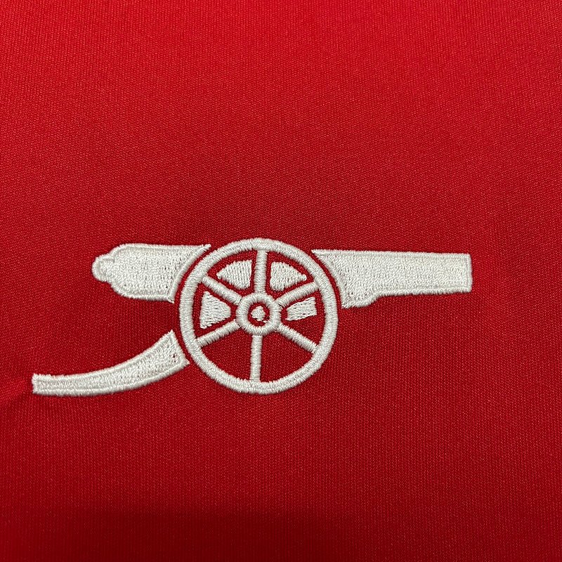 Conjunto Infantil Arsenal Home 24/25 - Vermelho - DA Sports Oficial