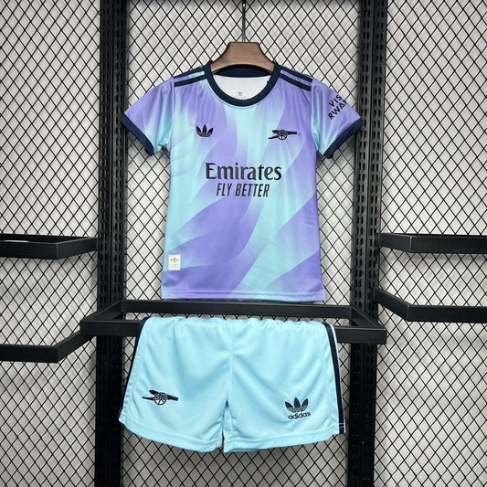 Conjunto Infantil Arsenal III 24/25 - Azul - DA Sports Oficial