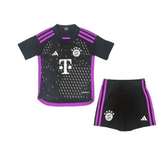 Kids Kit Bayern of Munique Away 23/24 - Black