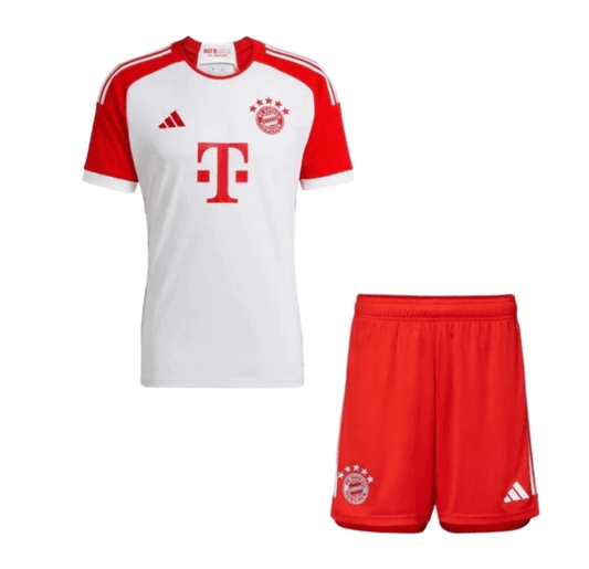Kids Kit Bayern of Munique Home 23/24 - White