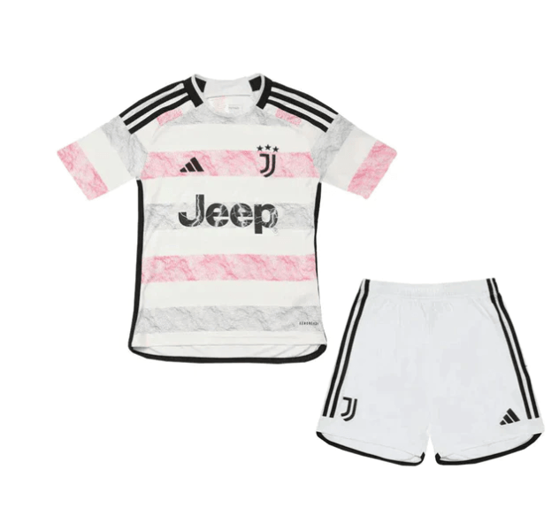 Kids Kit Juventus Away 23/24 - White