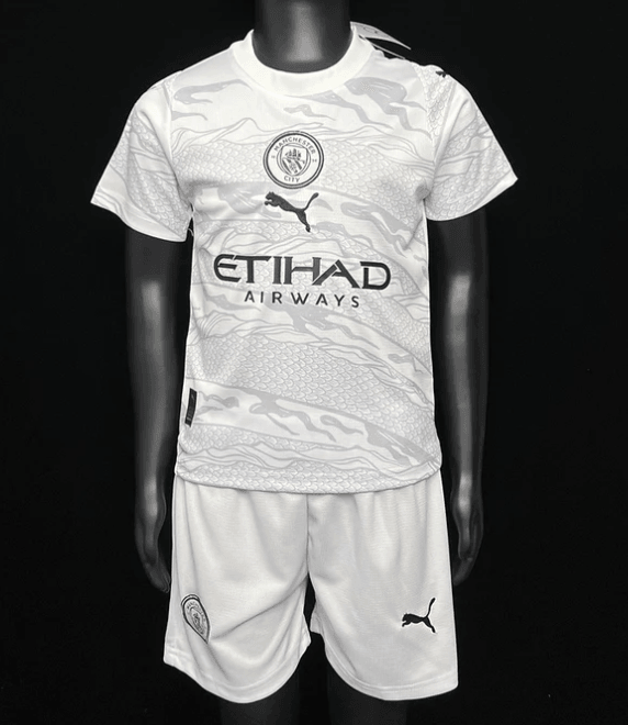 Kids Kit Manchester City 23/24 - Dragão Chines