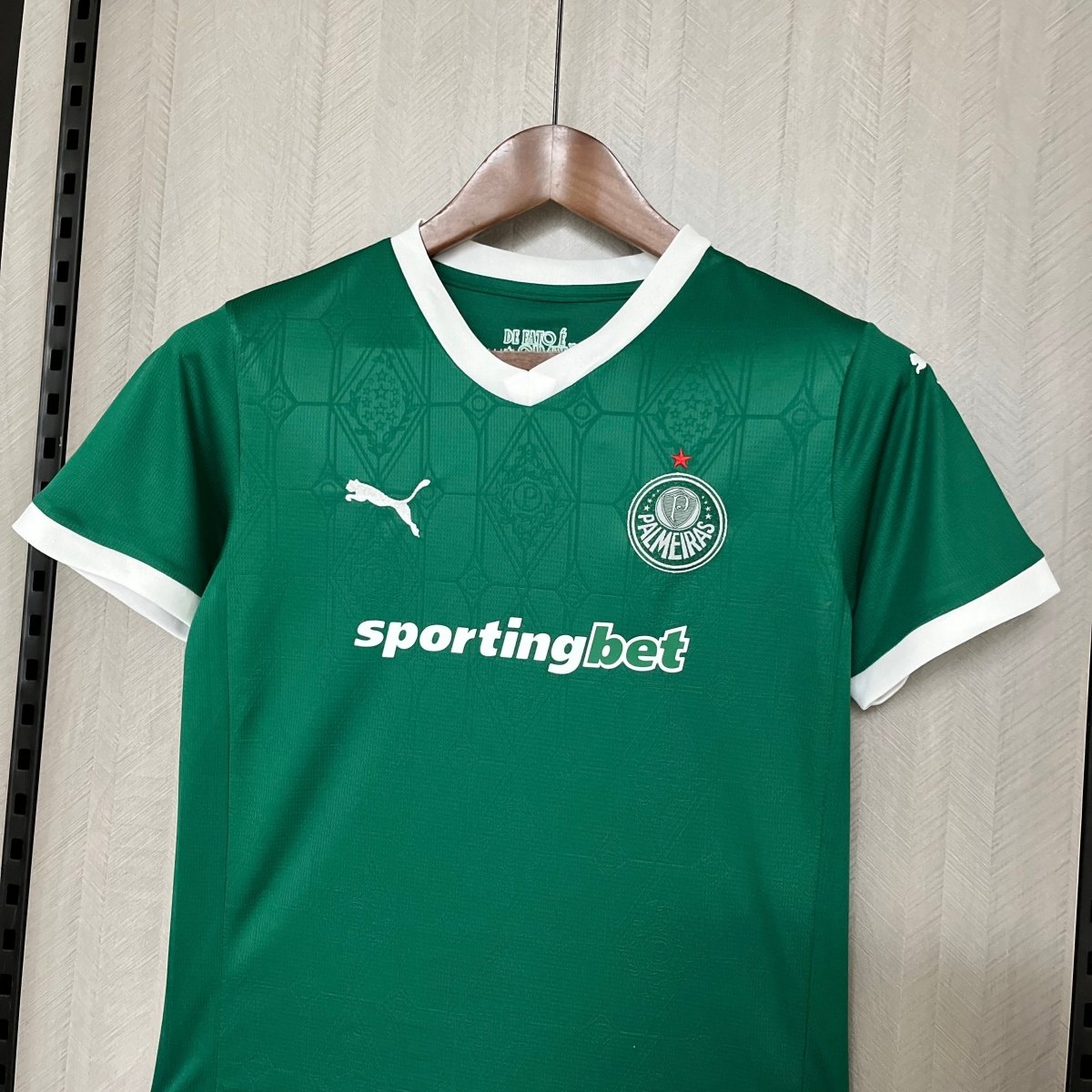 Conjunto Infantil Puma Palmeiras 2025/26 I - DA Sports Oficial
