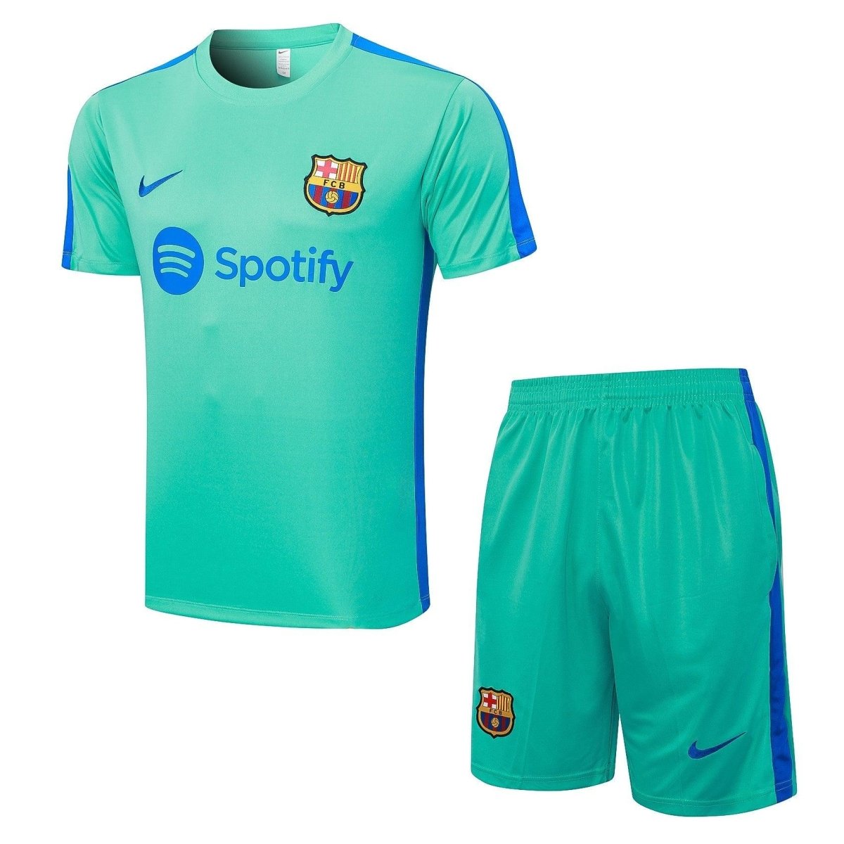 Set Tank Top Barcelona - Green e Blue