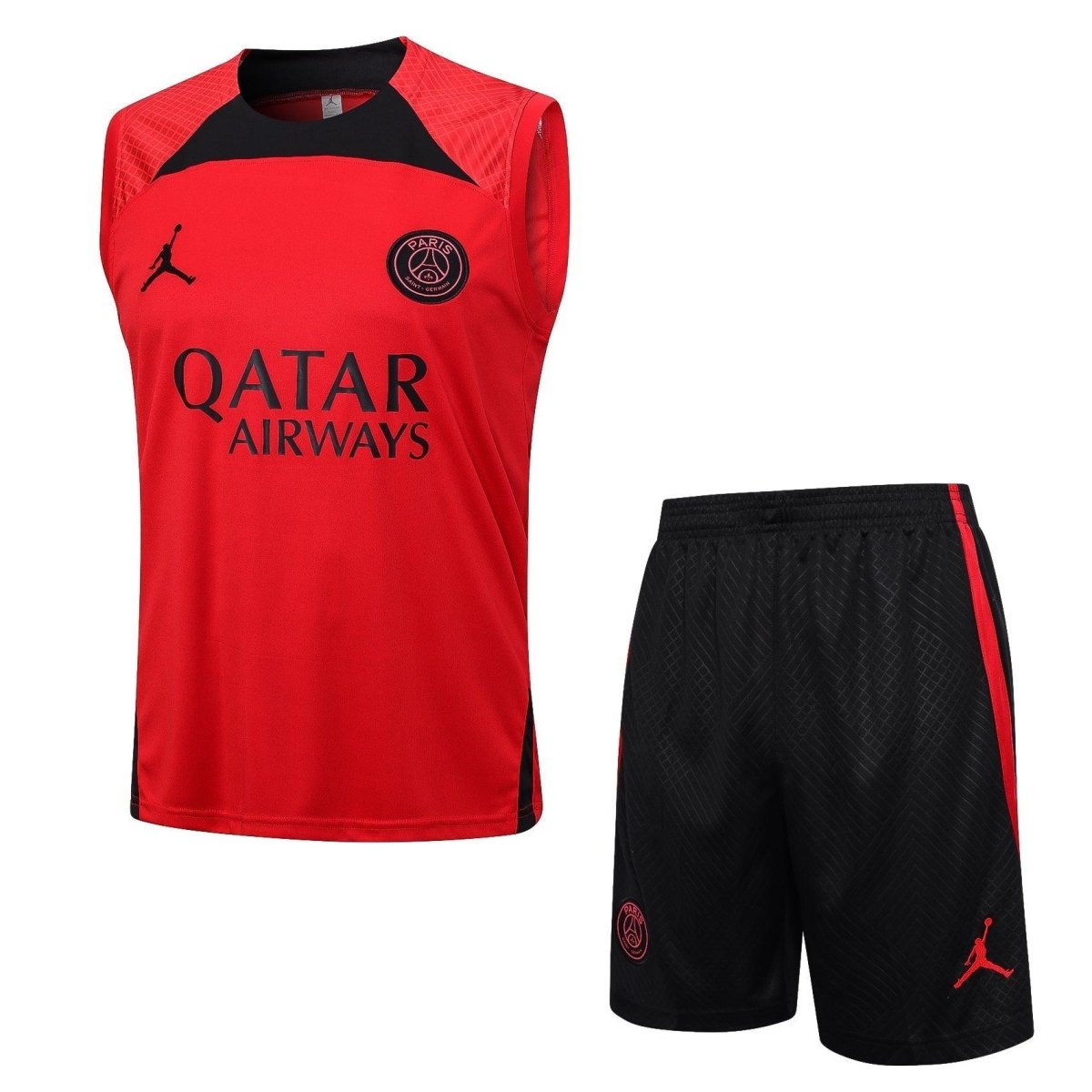 Set Tank Top Paris Saint Germain - Red and Black