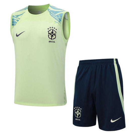 Kit Tank Top Seleção Brasileira - Green and Blue