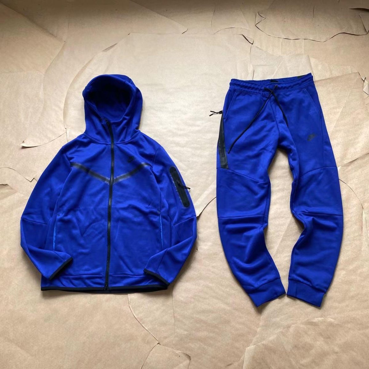 Kit Tech Fleece Nike - Blue