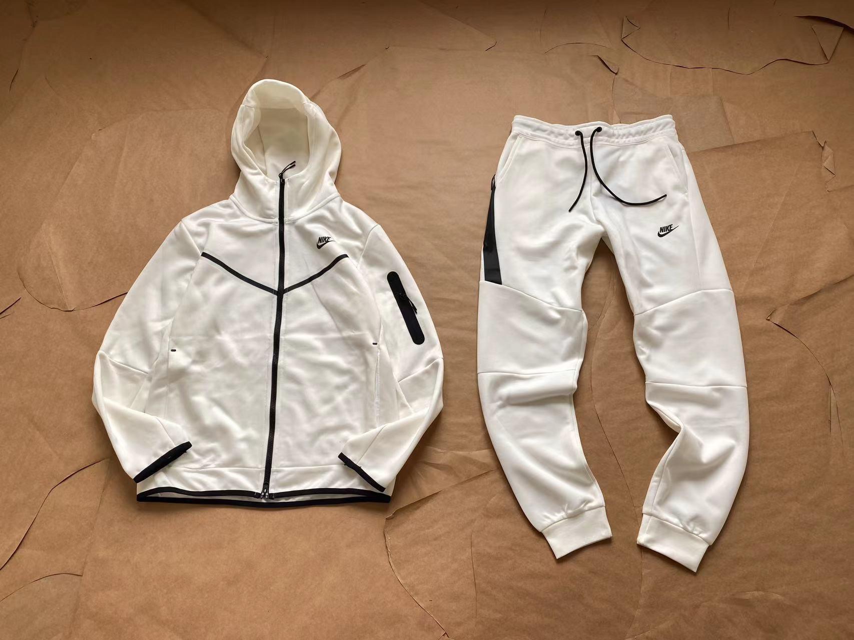 Kit Tech Fleece Nike -White
