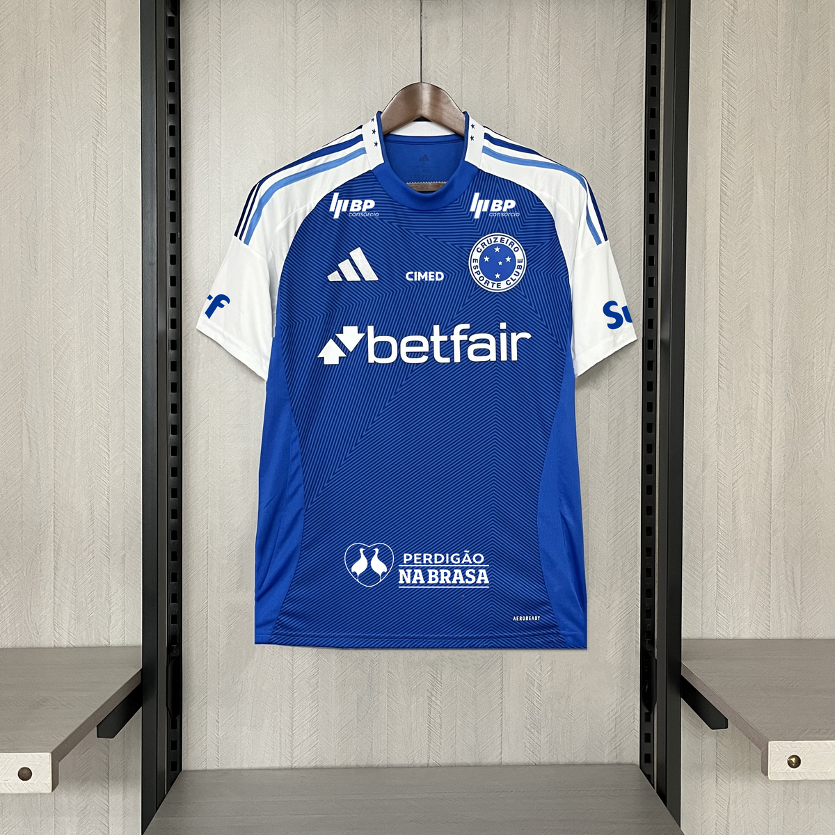 Jersey Home Cruzeiro EC 25/26 (Com todos patrocinadores)