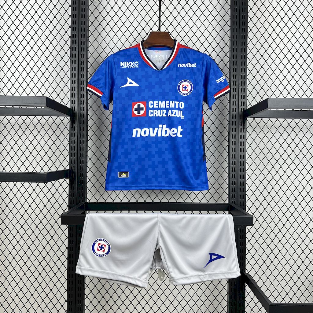 Cruz Blue 2025/26 home Kids Kit