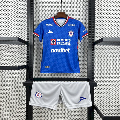 Cruz Blue 2025/26 home Kids Kit