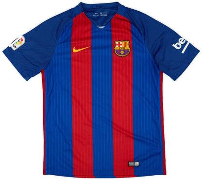 2016-17 Barcelona Home Shirt #10