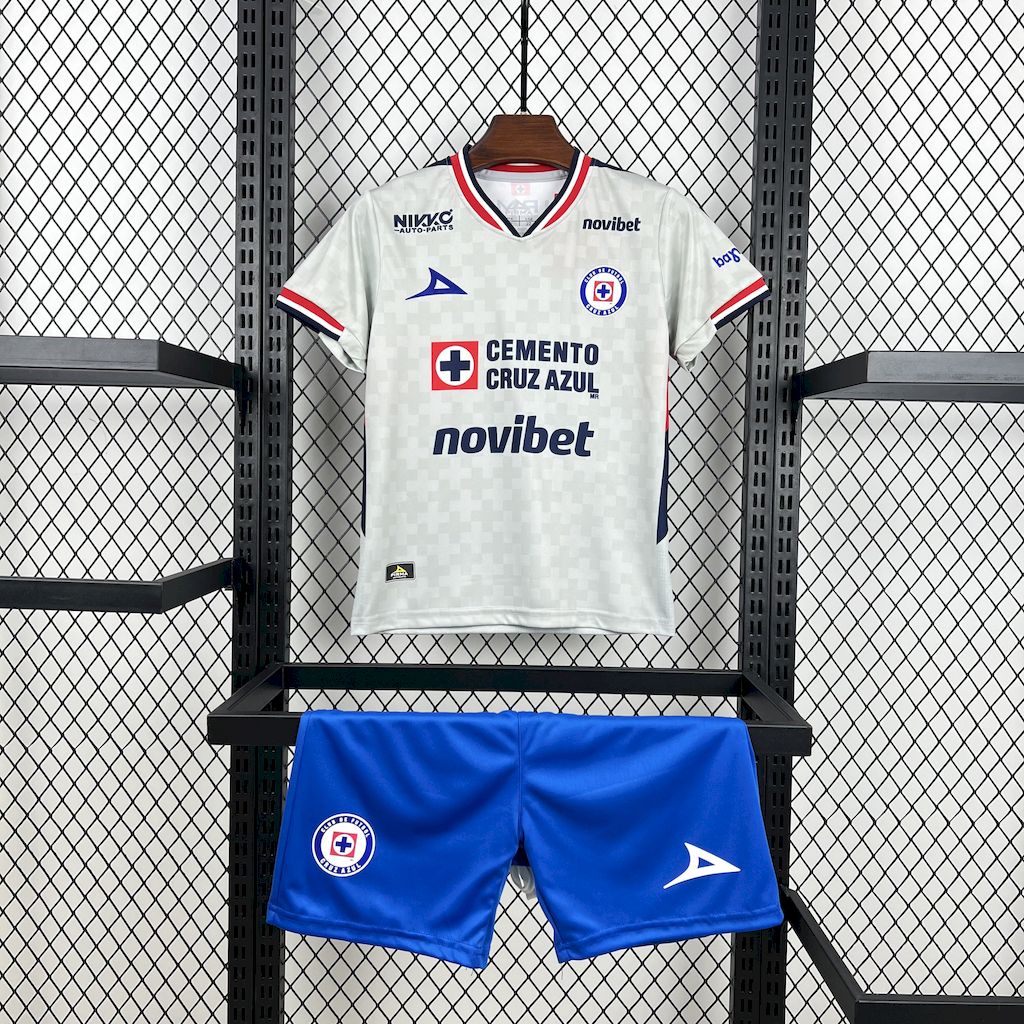 Cruz Blue 2025/26 Away Kids Kit