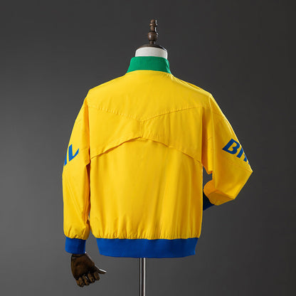 Brazil 2026 Jacket Windbreaker Brazil