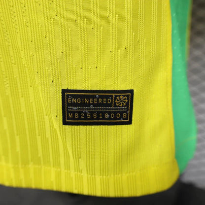 Brazil National Team I Jersey 2025/26 Men's Yellow Player Version
