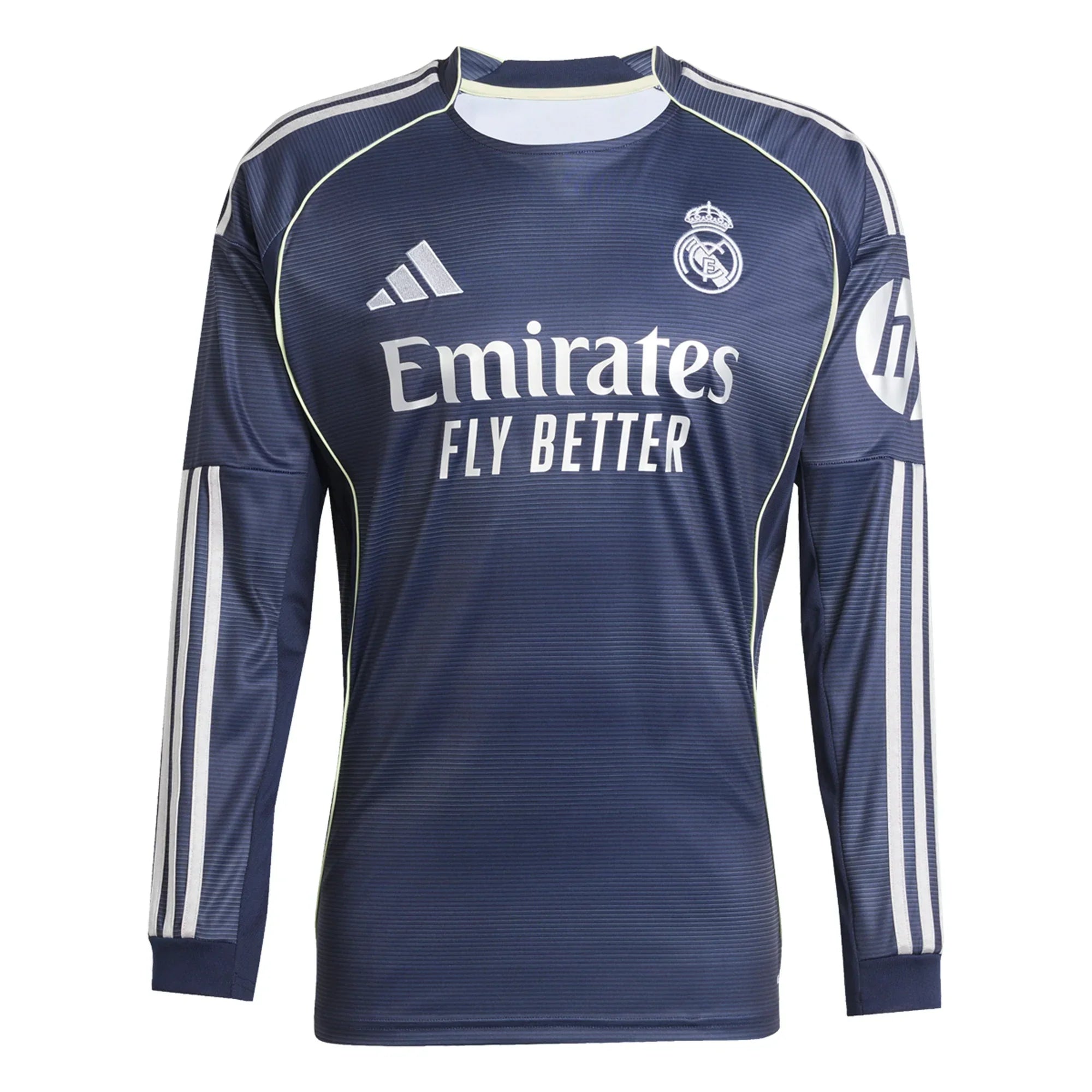 Real Madrid 2025/26 Away Long Sleeve Jersey