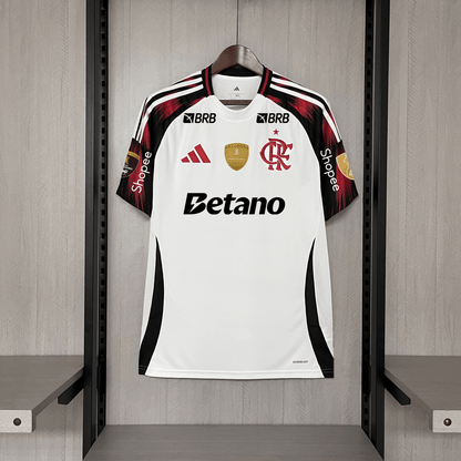 Jersey Flamengo II 2025/26 Fan Version Men's - White