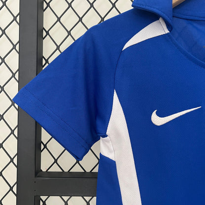 Brazil Away Retro Kids Kit 2002