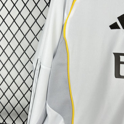 Real Madrid 2025/26 Home Long Sleeve Jersey