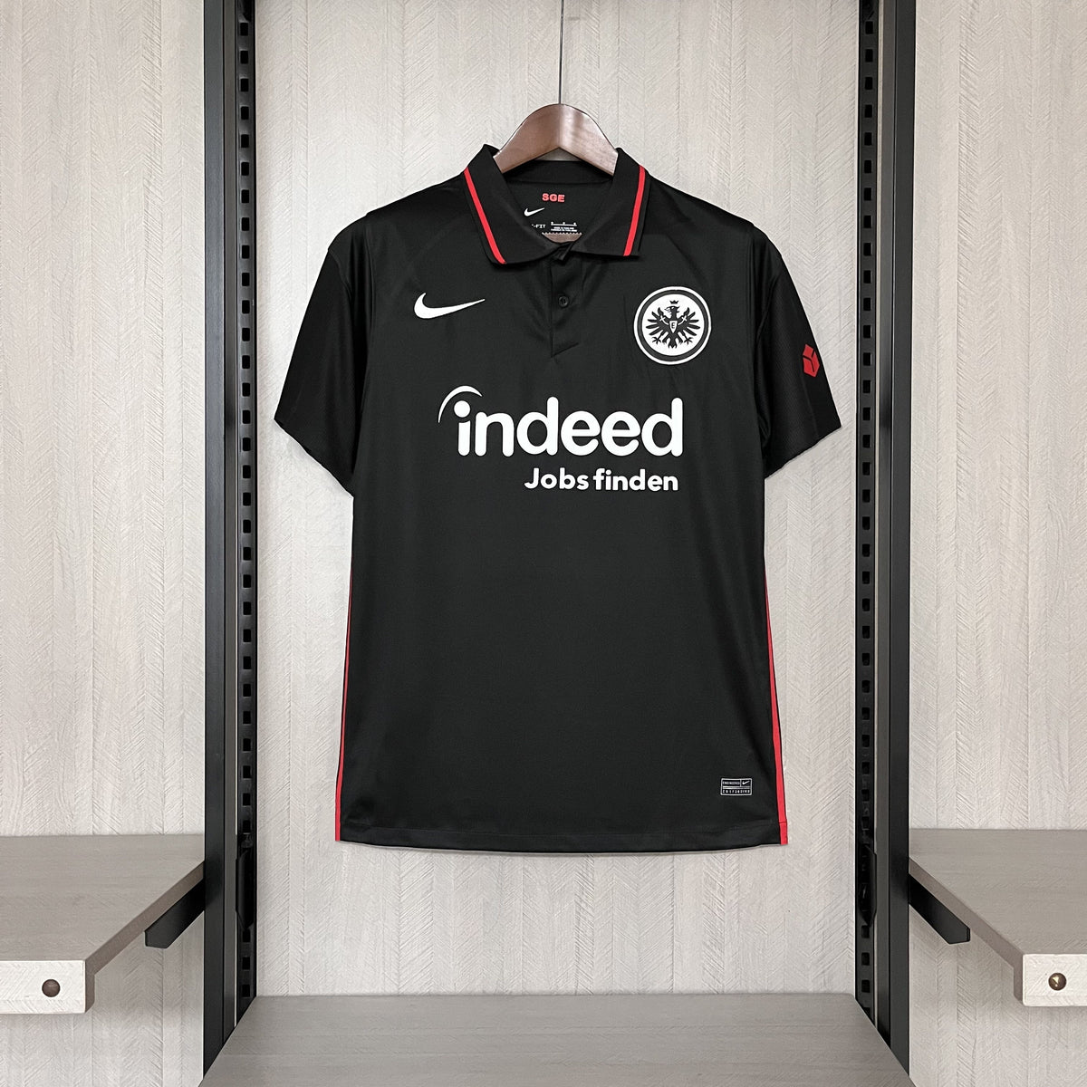 Jersey Frankfurt Home Home Home 2025 Fan Version Nike Men's - Black
