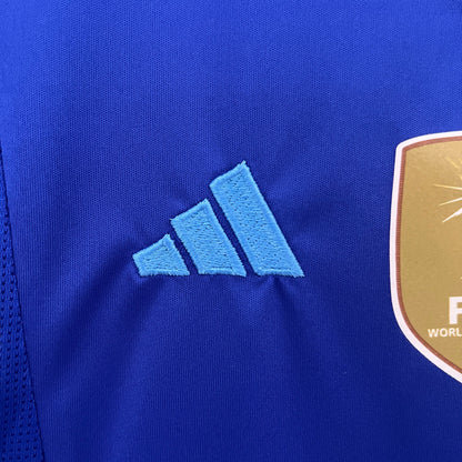 Argentina Away Kids Kit 2024 - Patch Fifa World Champions 2022