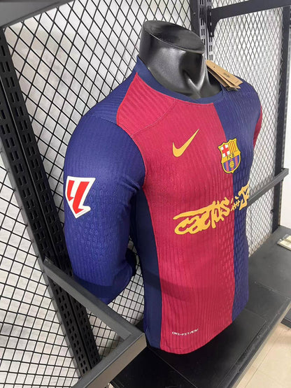 Barcelona 2025/26 Travis Scott Long Sleeve - Player Version [Slim Fit]