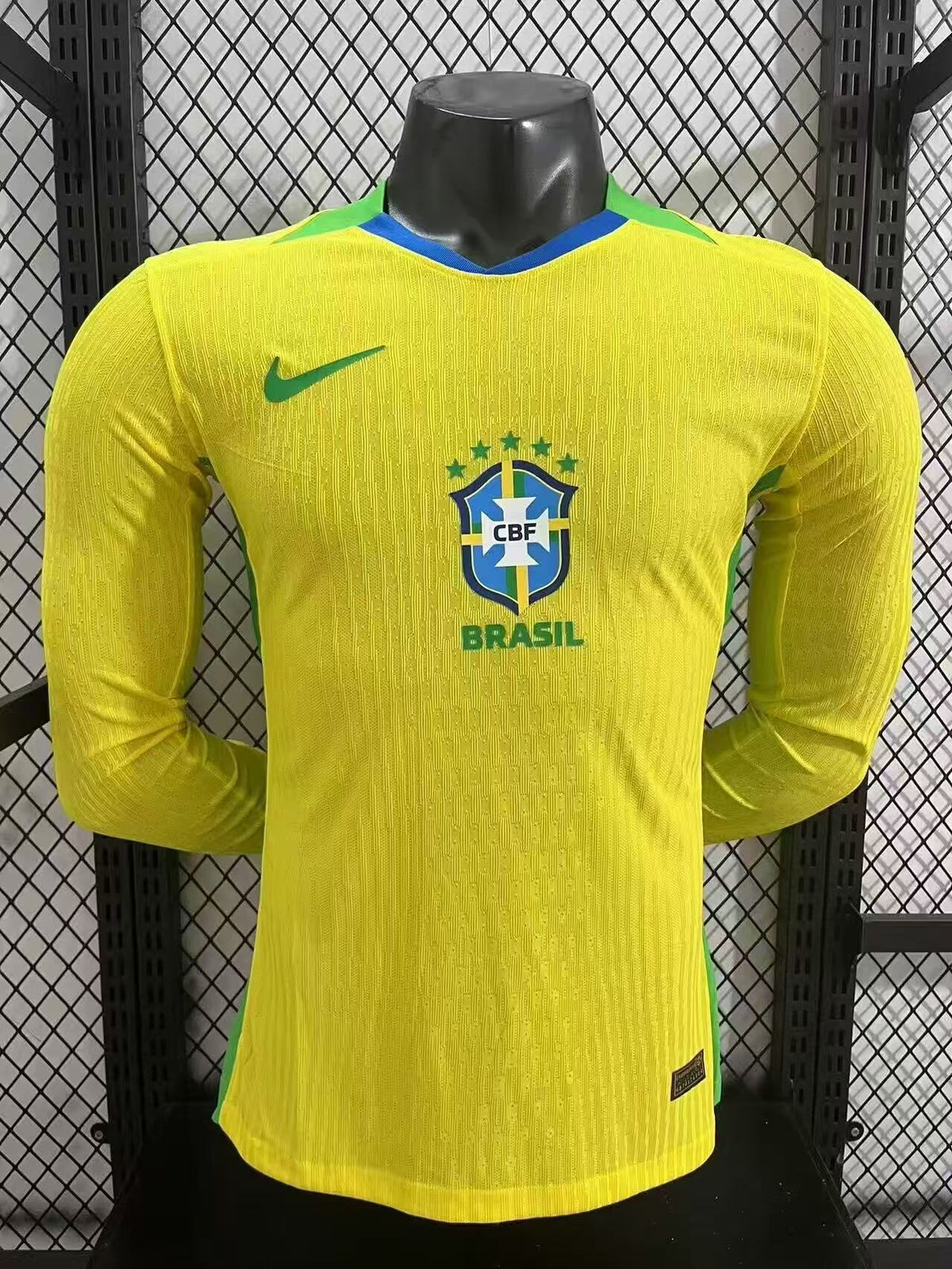 Brazil 2025/26 Long Sleeve Brazil - Player Version [Slim Fit]