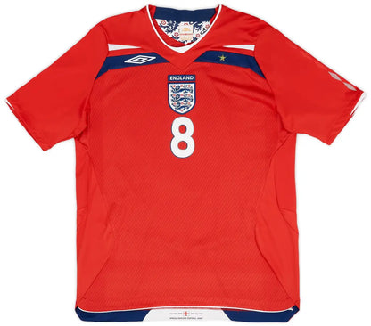 2008-10 England Away Shirt Lampard #8