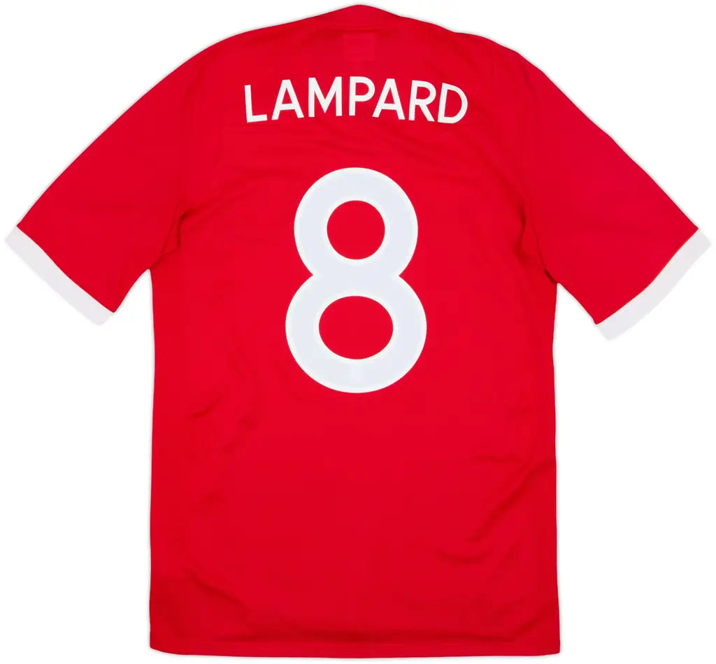 2010-11 England Away Shirt Lampard #8