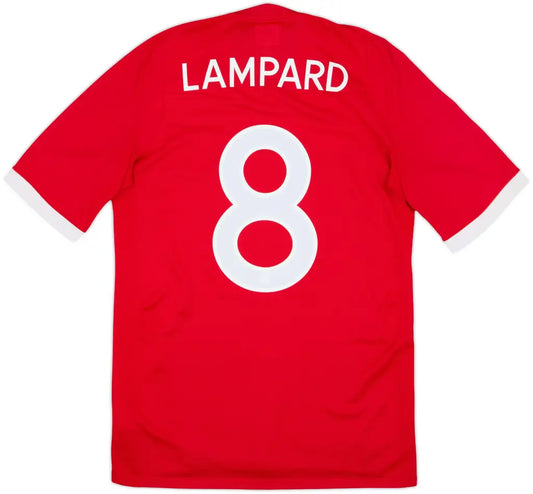 2010-11 England Away Shirt Lampard #8