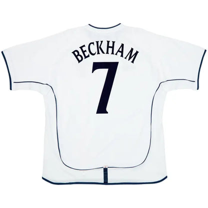 England Home Shirt Beckham #7 2001-03