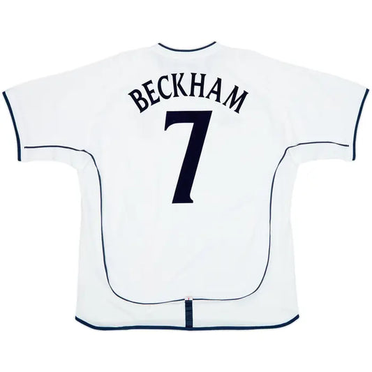 England Home Shirt Beckham #7 2001-03