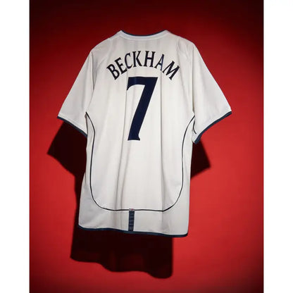 England Home Shirt Beckham #7 2001-03