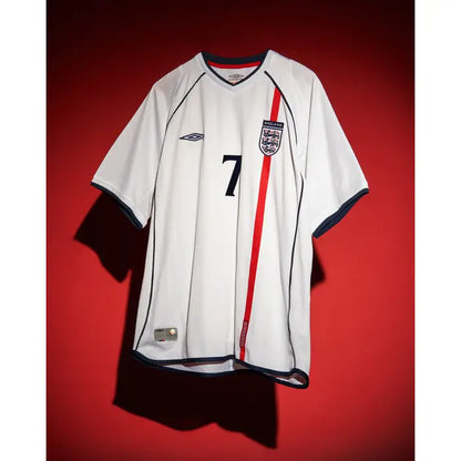 England Home Shirt Beckham #7 2001-03