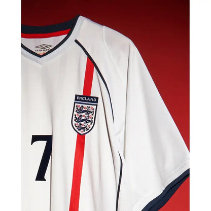 England Home Shirt Beckham #7 2001-03