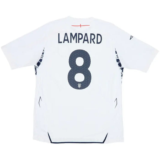 2007-09 England Home Shirt Lampard #8