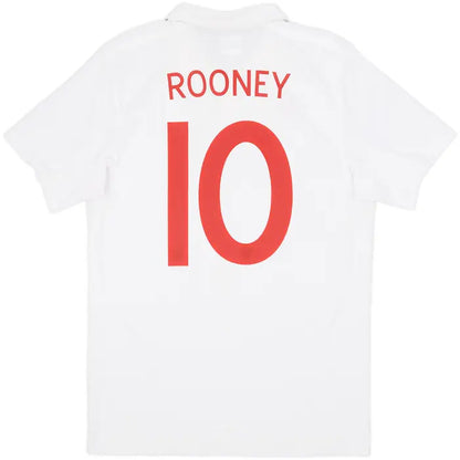 2009-10 England Home Shirt Rooney #10