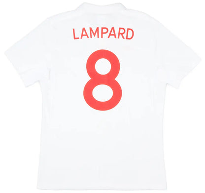 2009-10 England Home Shirt Lampard #8