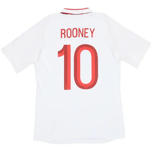 2012-13 England Home Shirt Rooney #10