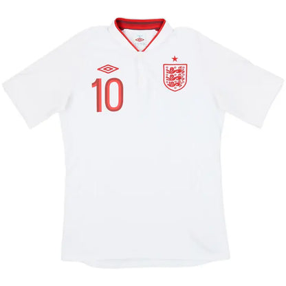 2012-13 England Home Shirt Rooney #10