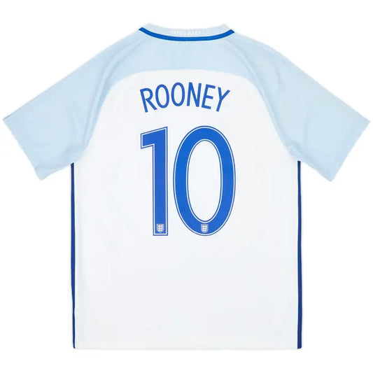 2016-17 England Home Shirt Rooney #10