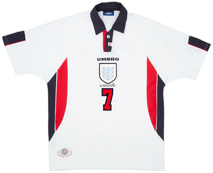 England Home Shirt Beckham #7 1997-99