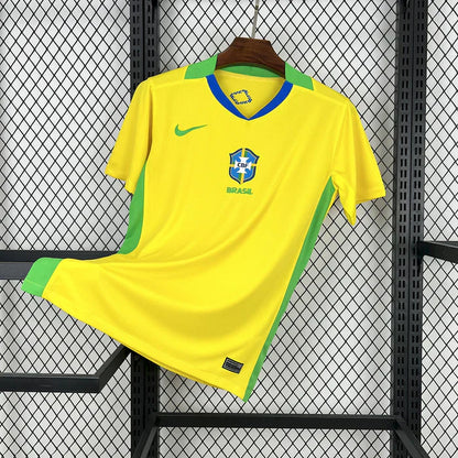 Brazil 2025/26 Home Fan Version Jersey - Brazil
