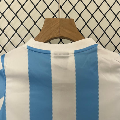 Argentina Home Retro 1986 Kids Kit - Le Coq Sportifit