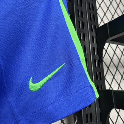 Brazil 2024/25 Home Shorts Brazil Blue