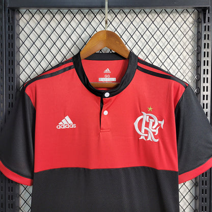 Flamengo Home 17/18 Red e Black